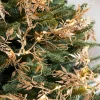Clearance Lit Glitter Leaf Christmas Tree Garlands Garlands
