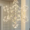 Sale Lit LED Winter Flurry Snowflakes Outdoor Lights