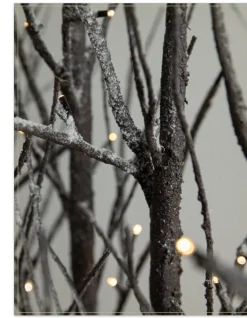 Discount Lit Snowy Branch LED Tree Grove Tabletop & Accent Trees