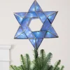 Online Lit Star Of David Tree Toppers Toppers