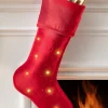 New Lit Starlight Christmas Stockings Personalized Christmas Décor