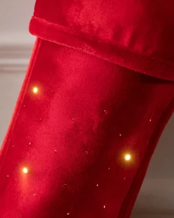New Lit Starlight Christmas Stockings Personalized Christmas Décor