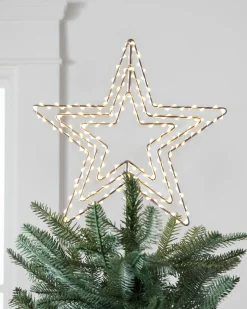 Hot Lit Swivel Christmas Tree Toppers Toppers