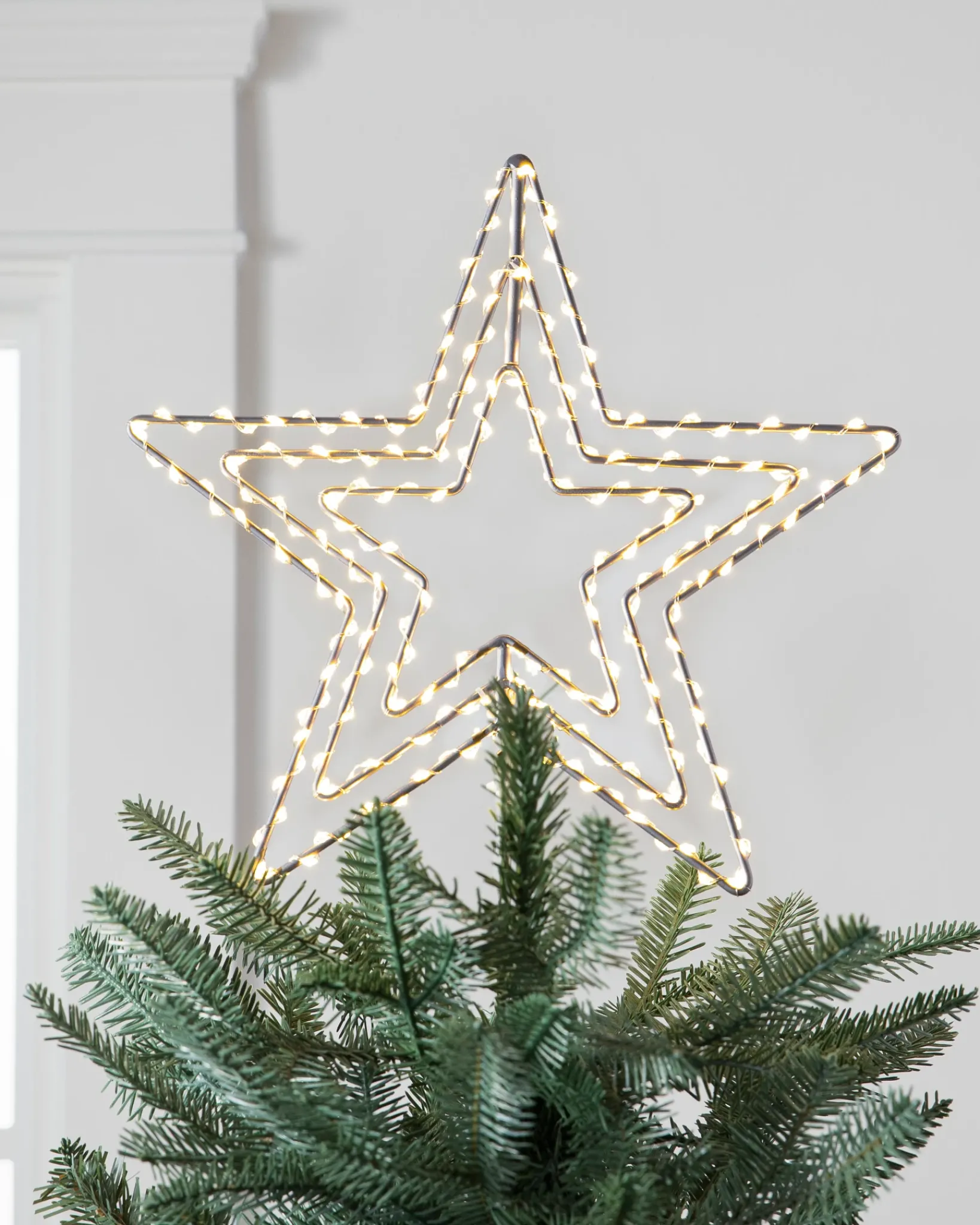 Hot Lit Swivel Christmas Tree Toppers Toppers