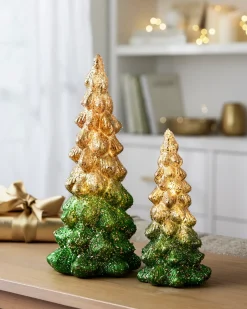 Online Lit Tabletop Glass Trees Tabletop & Accent Trees