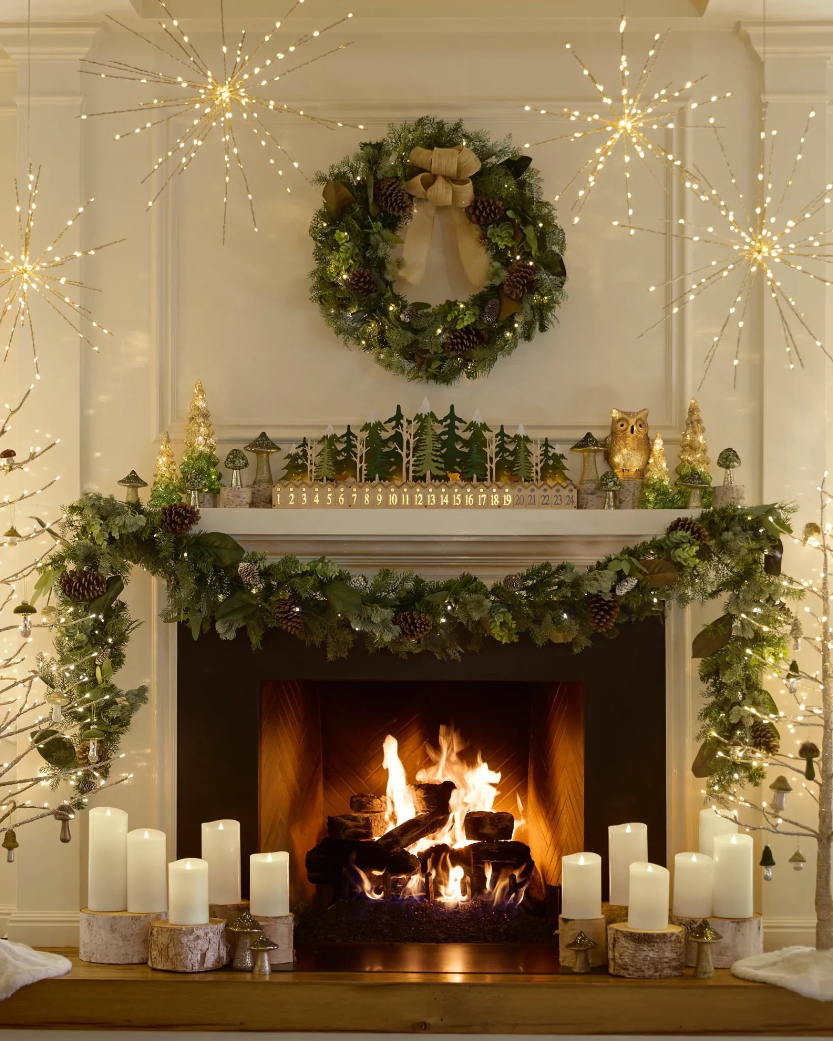 Online Lit Tabletop Glass Trees Tabletop & Accent Trees