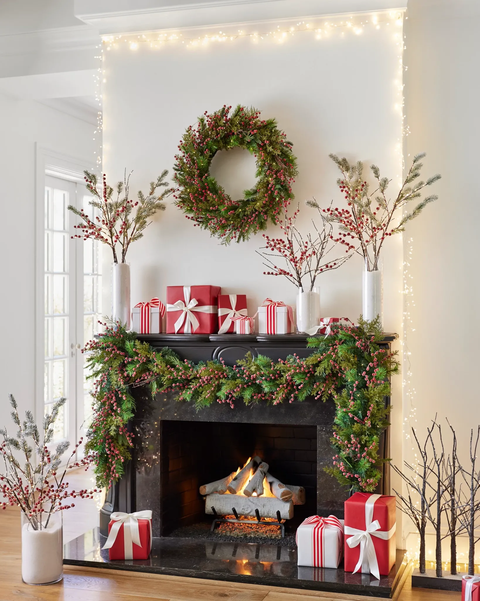 Sale Lit Twig Branches Decorative Accents