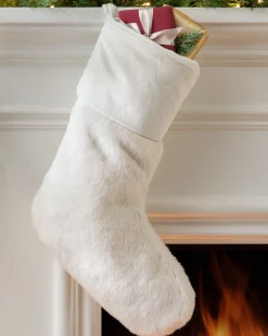Discount Lodge Faux Fur Christmas Stockings Stockings & Holders|Personalized Christmas Décor