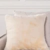 Best Lodge Faux Fur Pillow Covers Pillows & Throws
