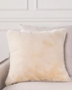 Best Lodge Faux Fur Pillow Covers Pillows & Throws