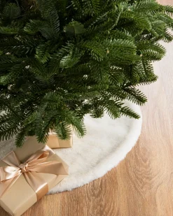 New Lodge Faux Fur Tree Skirts Skirts & Collars