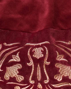 Luxe Embroidered Velvet Tree Skirts Personalized Christmas Décor