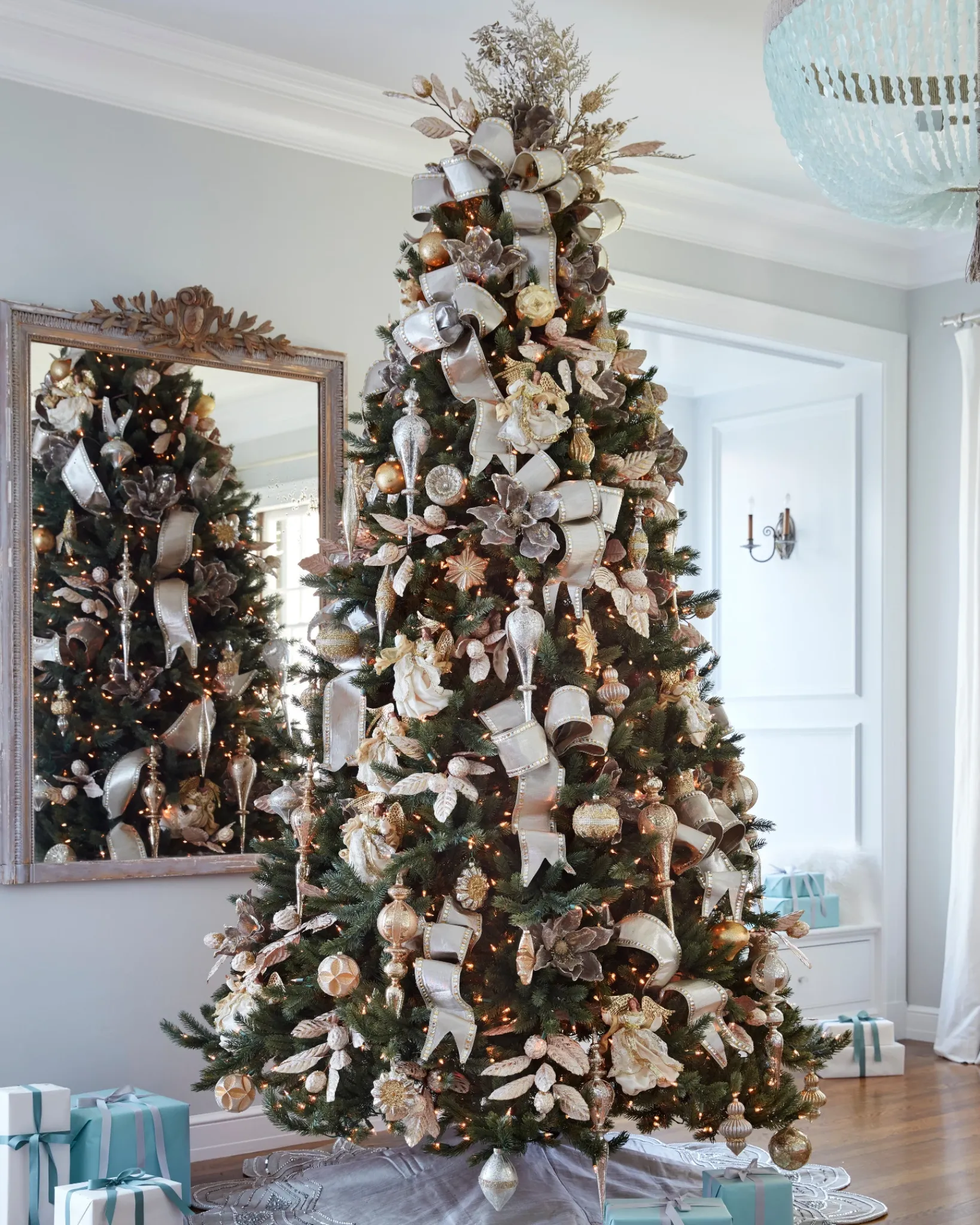 Sale Magnolia Bouquet Christmas Tree Topper Toppers