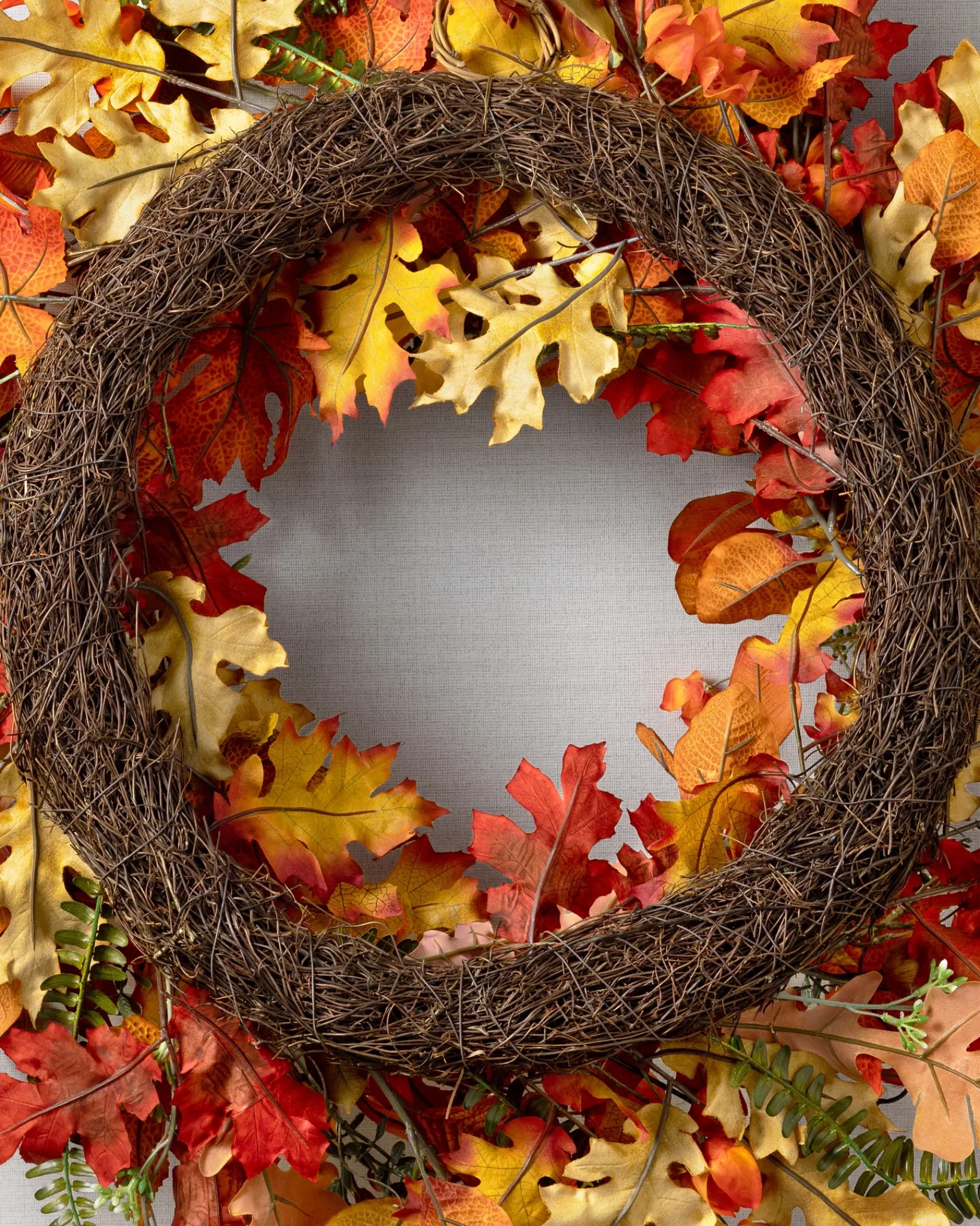 Best Maple Leaf & Japanese Lantern Foliage Wreaths
