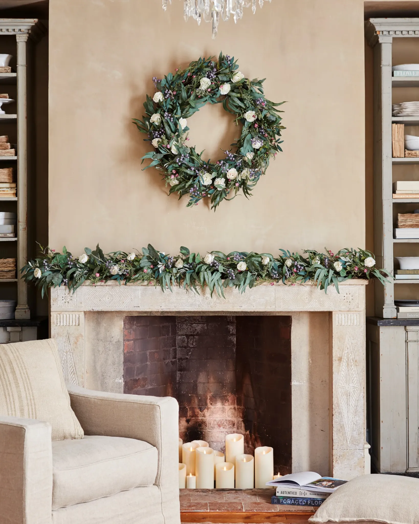 Marseille Meadow Foliage Wreaths|Garlands