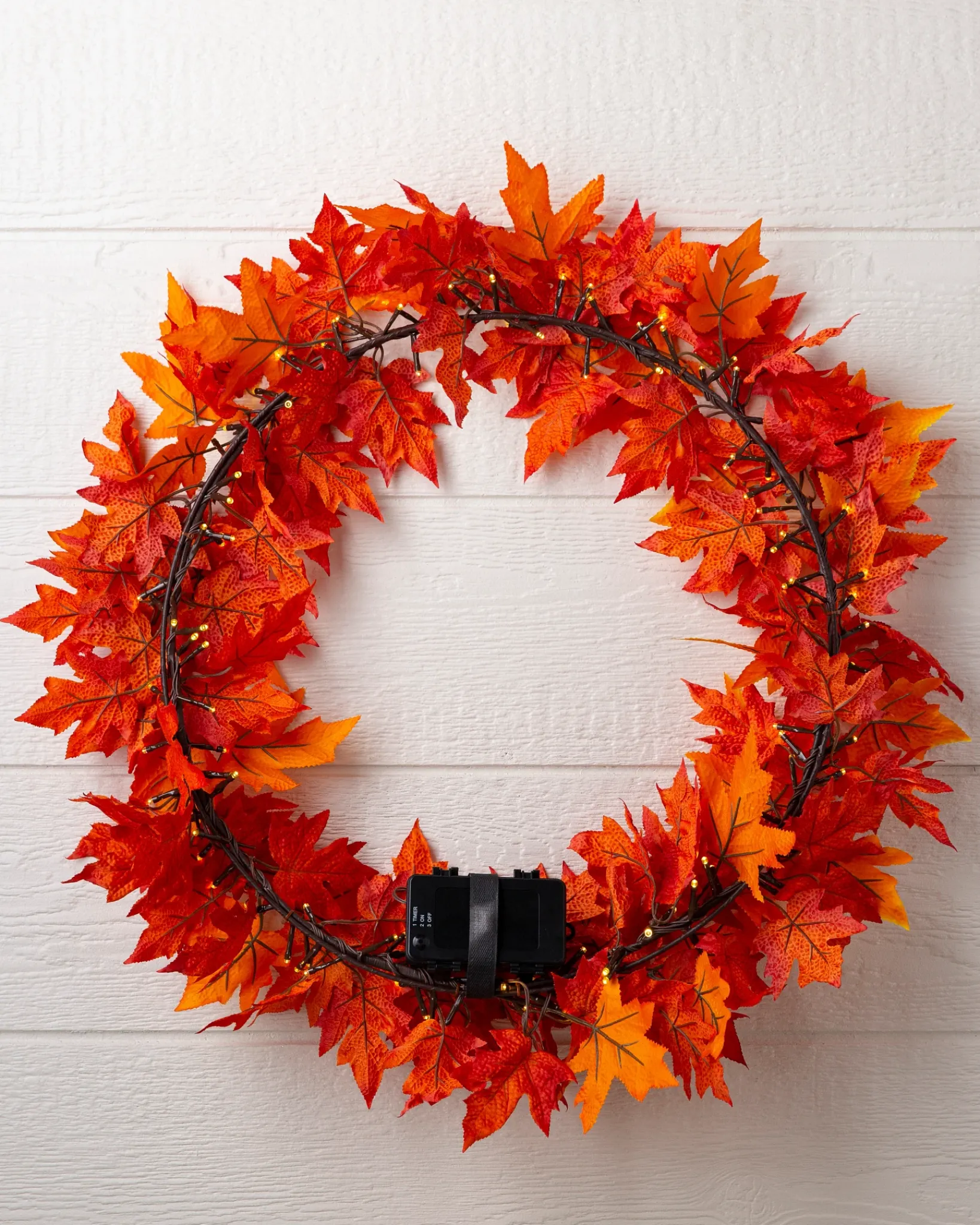 New Outdoor Autumn Maple Foliage Wreaths|Outdoor Safe