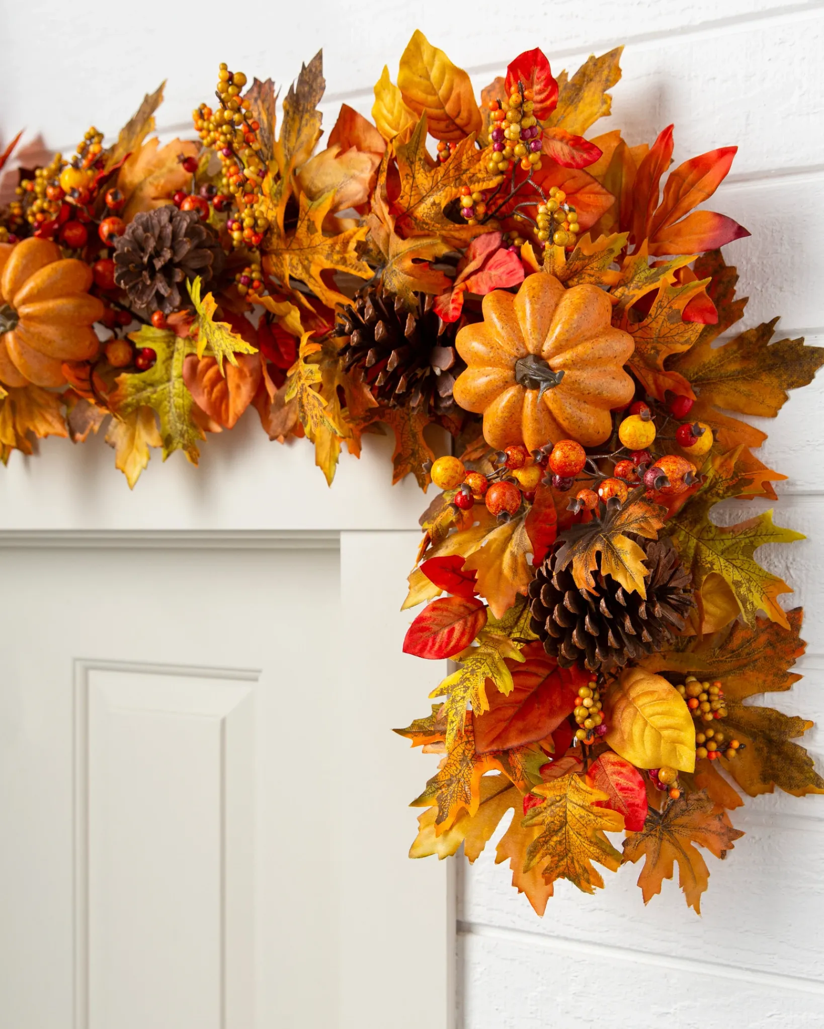 Outlet Outdoor Autumn Traditions Foliage Wreaths|Outdoor Safe