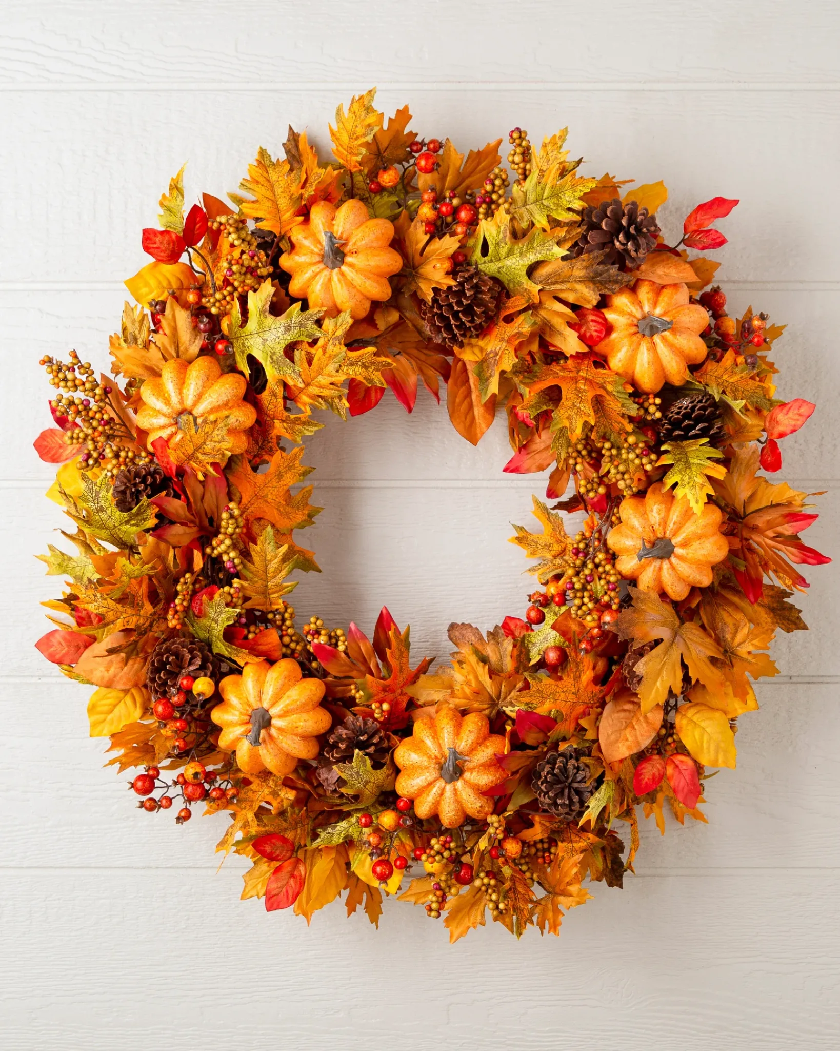 Outlet Outdoor Autumn Traditions Foliage Wreaths|Outdoor Safe