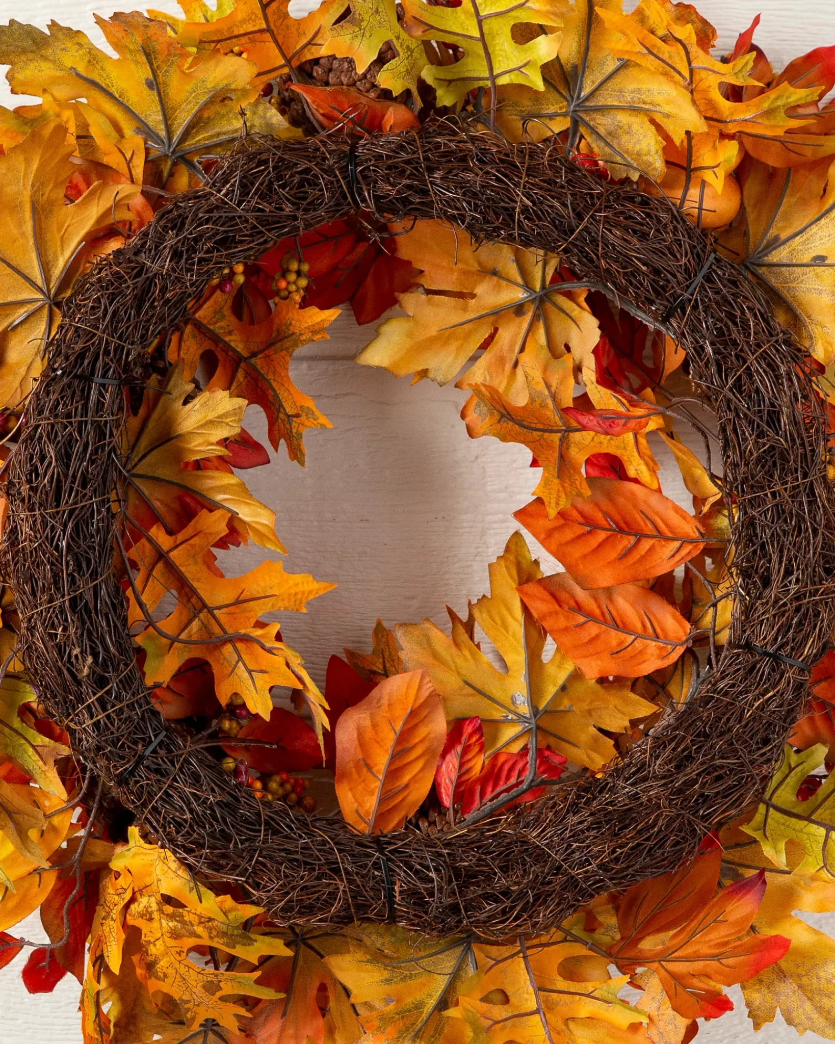 Outlet Outdoor Autumn Traditions Foliage Wreaths|Outdoor Safe
