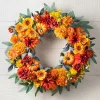 Outlet Outdoor Dahlia Festival Foliage Wreaths|Outdoor Safe