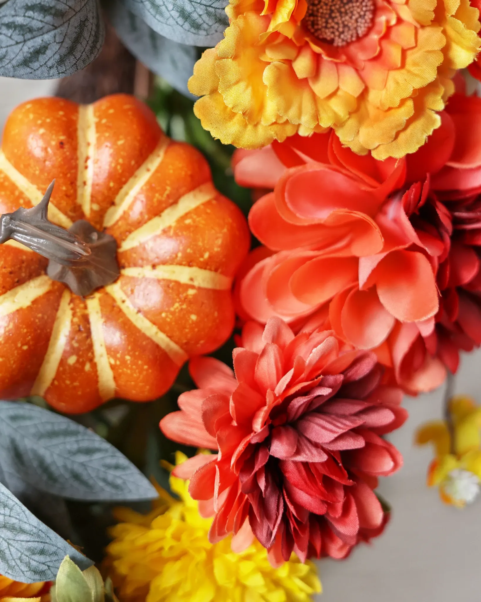 Outlet Outdoor Dahlia Festival Foliage Wreaths|Outdoor Safe