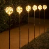 Discount Outdoor Globe Pathway Light Sets Outdoor Lights