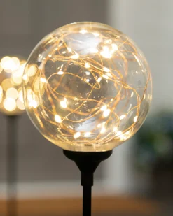 Discount Outdoor Globe Pathway Light Sets Outdoor Lights