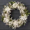 Discount Outdoor Hydrangea Berry Foliage Wreaths