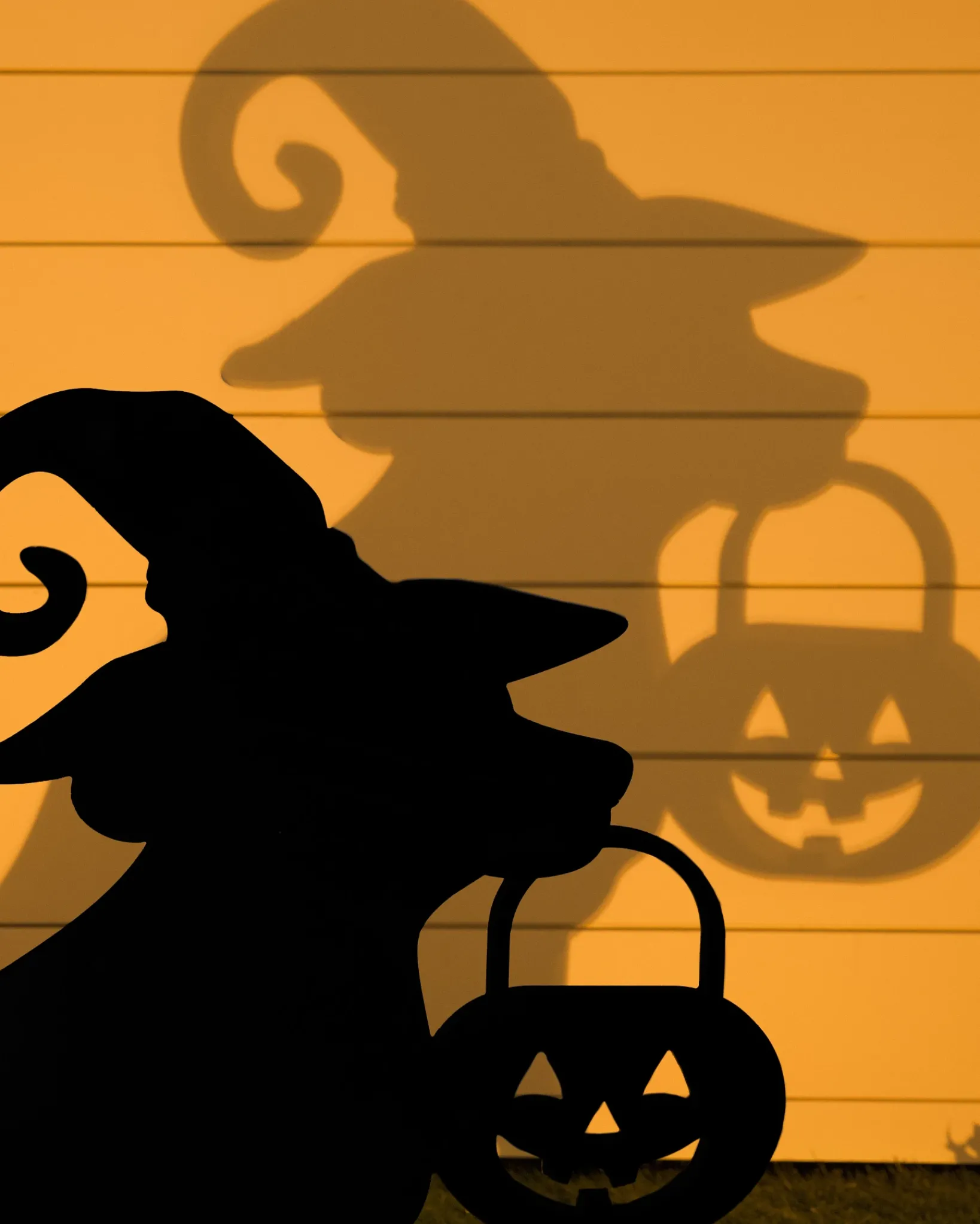 Clearance Outdoor Illuminated Halloween Silhouettes Outdoor Safe