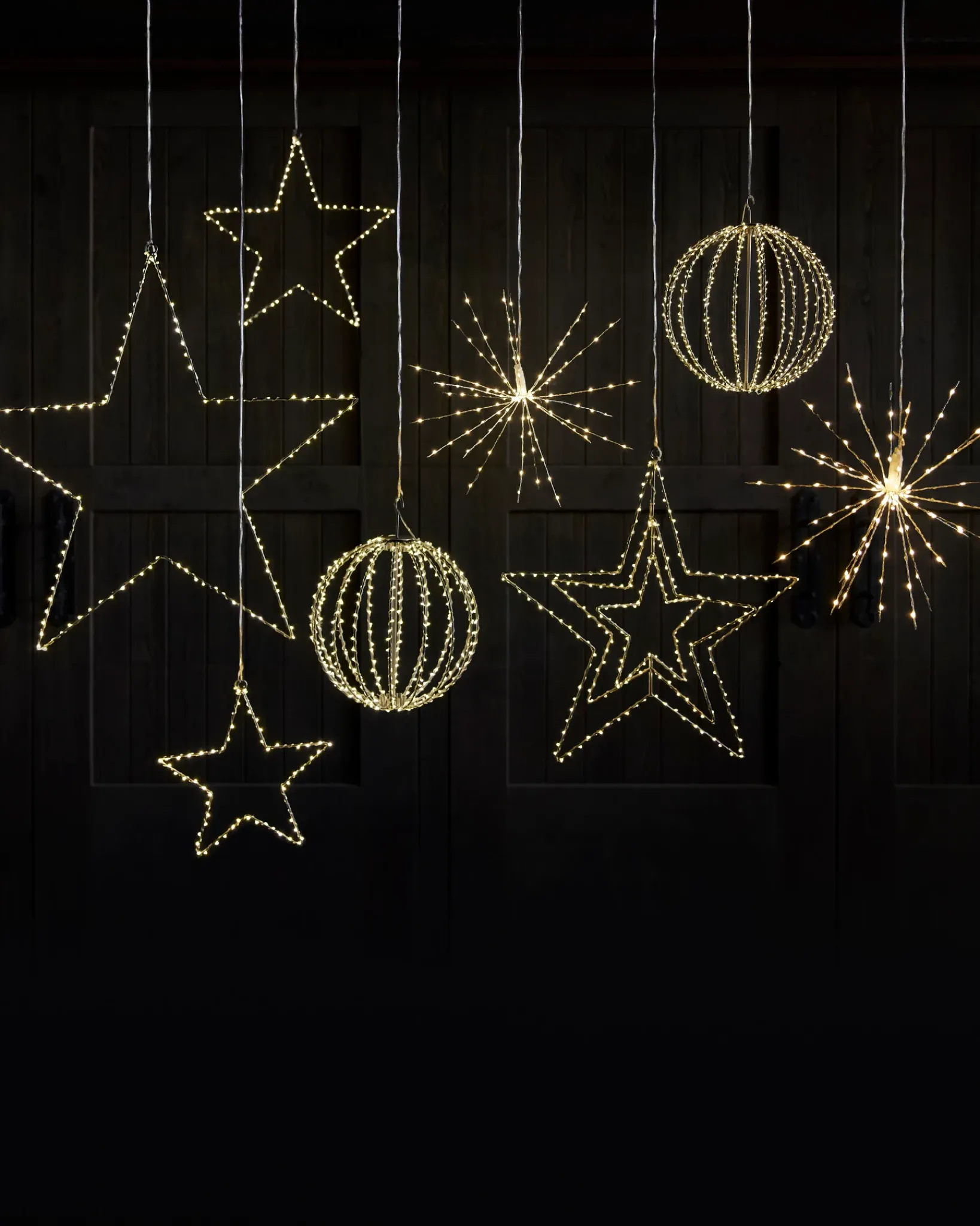 Online Outdoor LED Lit Stars Outdoor Lights