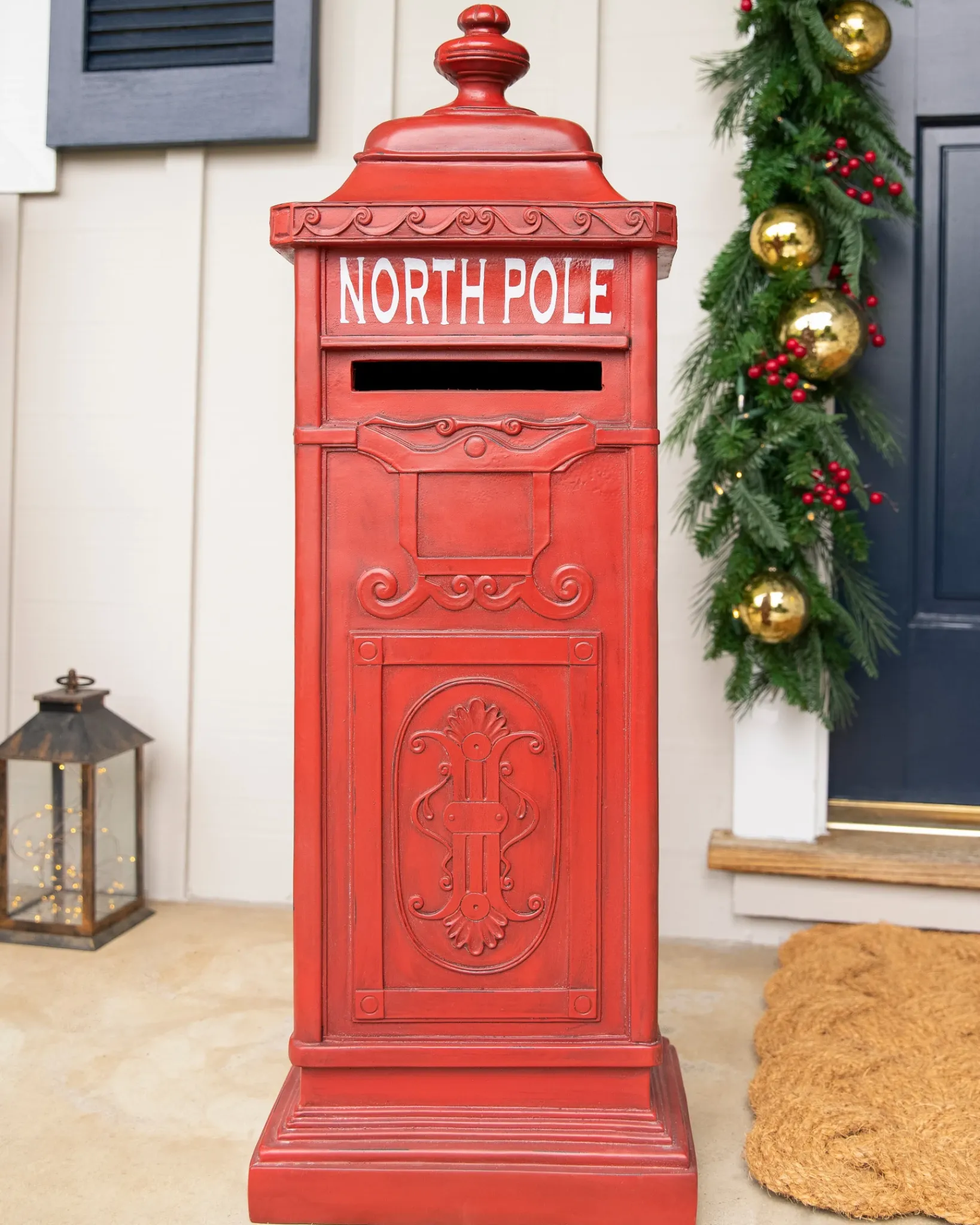 Sale Outdoor Letters To Santa Mailbox Yard Decorations