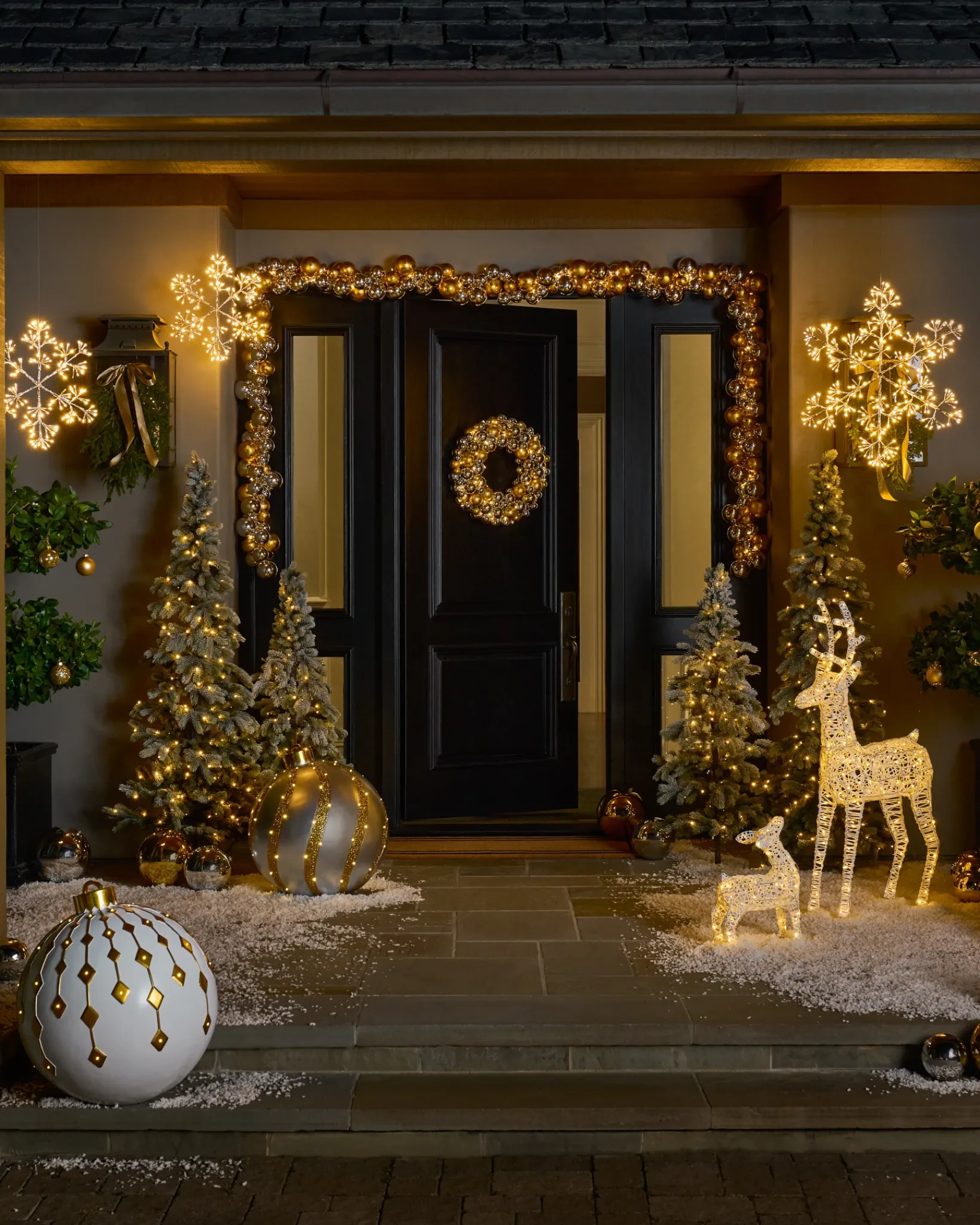 Sale Outdoor Lit LED Wintry Wonder Friends Yard Decorations|Outdoor Lights
