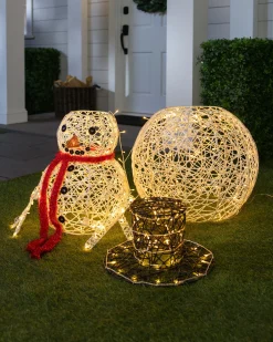 Sale Outdoor Lit LED Wintry Wonder Friends Yard Decorations|Outdoor Lights