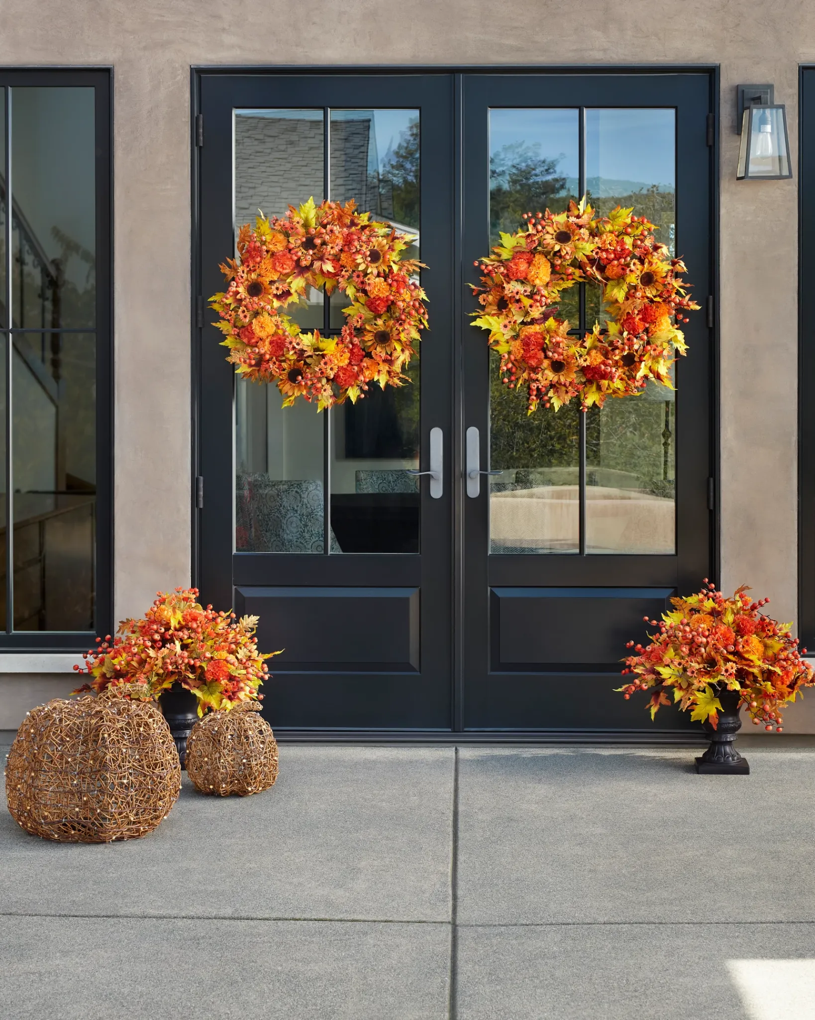 New Outdoor Lit Wire Sculptures Yard Decorations|Outdoor Lights