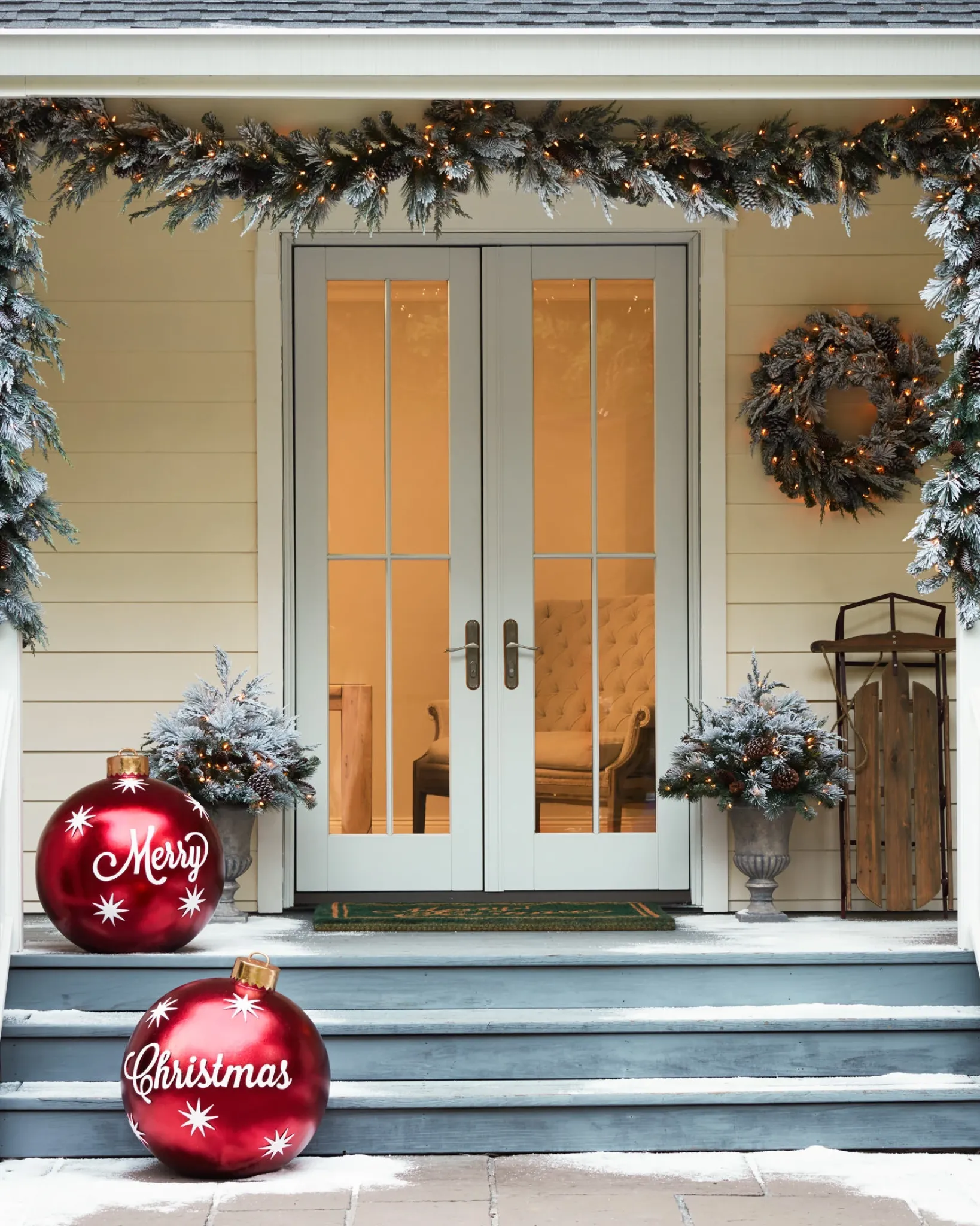 Hot Outdoor Merry Christmas Ornaments Yard Decorations