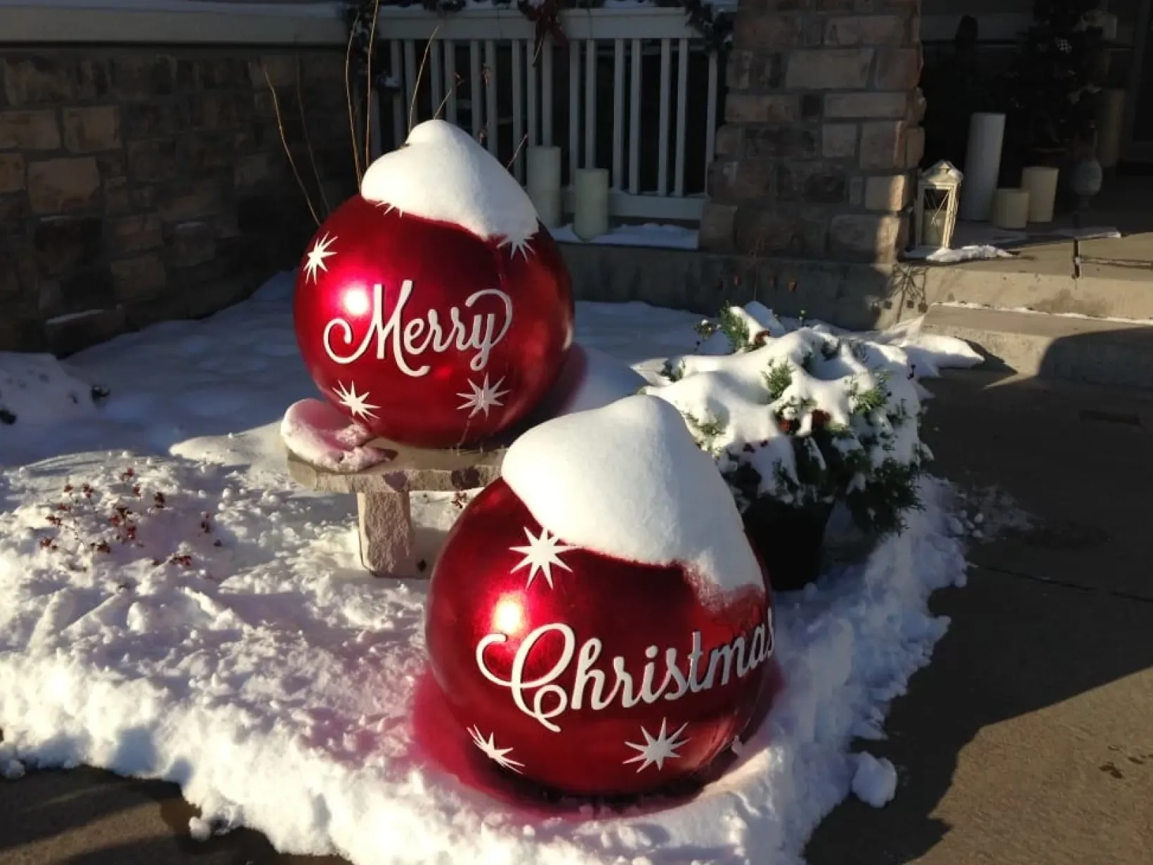 Hot Outdoor Merry Christmas Ornaments Yard Decorations