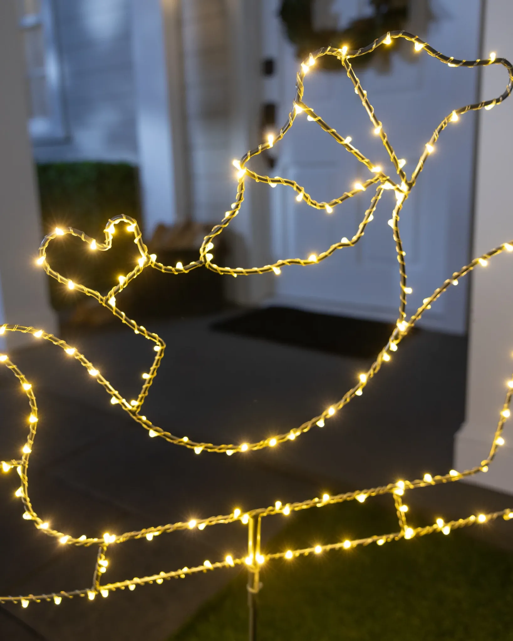 Outlet Outdoor North Pole Express Pathway Light Sets Yard Decorations|Outdoor Lights