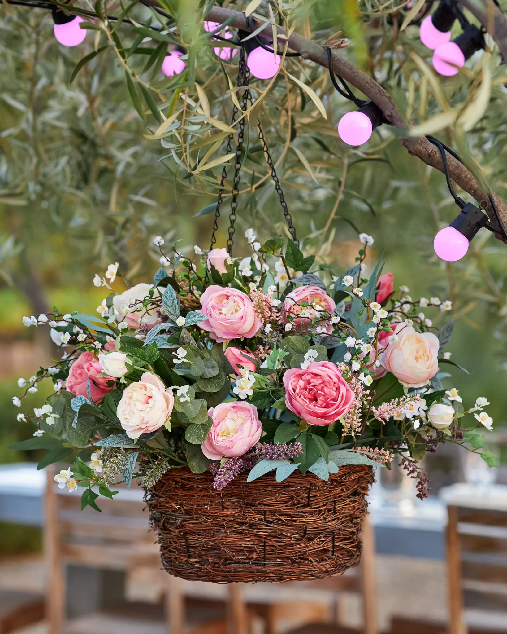 Hot Outdoor Provence Rose Foliage Wreaths|Garlands