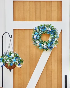 Best Outdoor Seaside Cottage Foliage Wreaths|Swags & Hanging Baskets