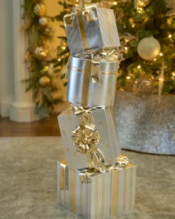 Sale Outdoor Stacked Christmas Presents Yard Decorations