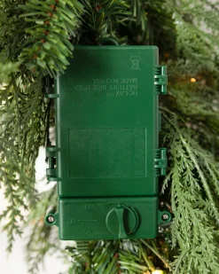 New Outdoor Winter Evergreen Foliage 18 - 24 Inch|Pre-Lit