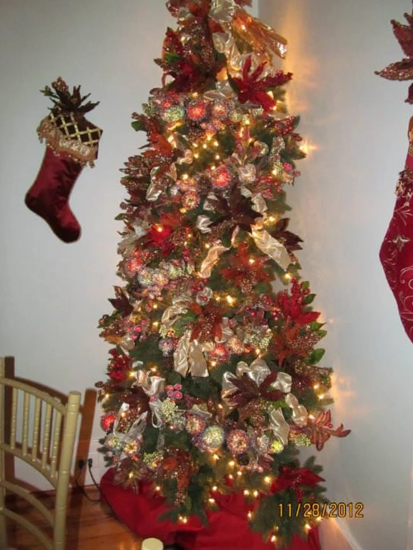 Best Park Avenue Corner Trees 7 - 7.5 Feet|Pre-Lit