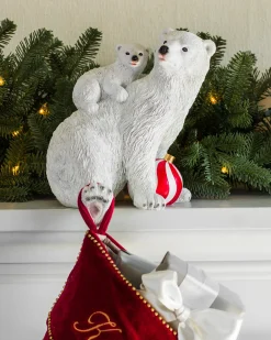New Polar Bear Family Christmas Stocking Holders Stockings & Holders