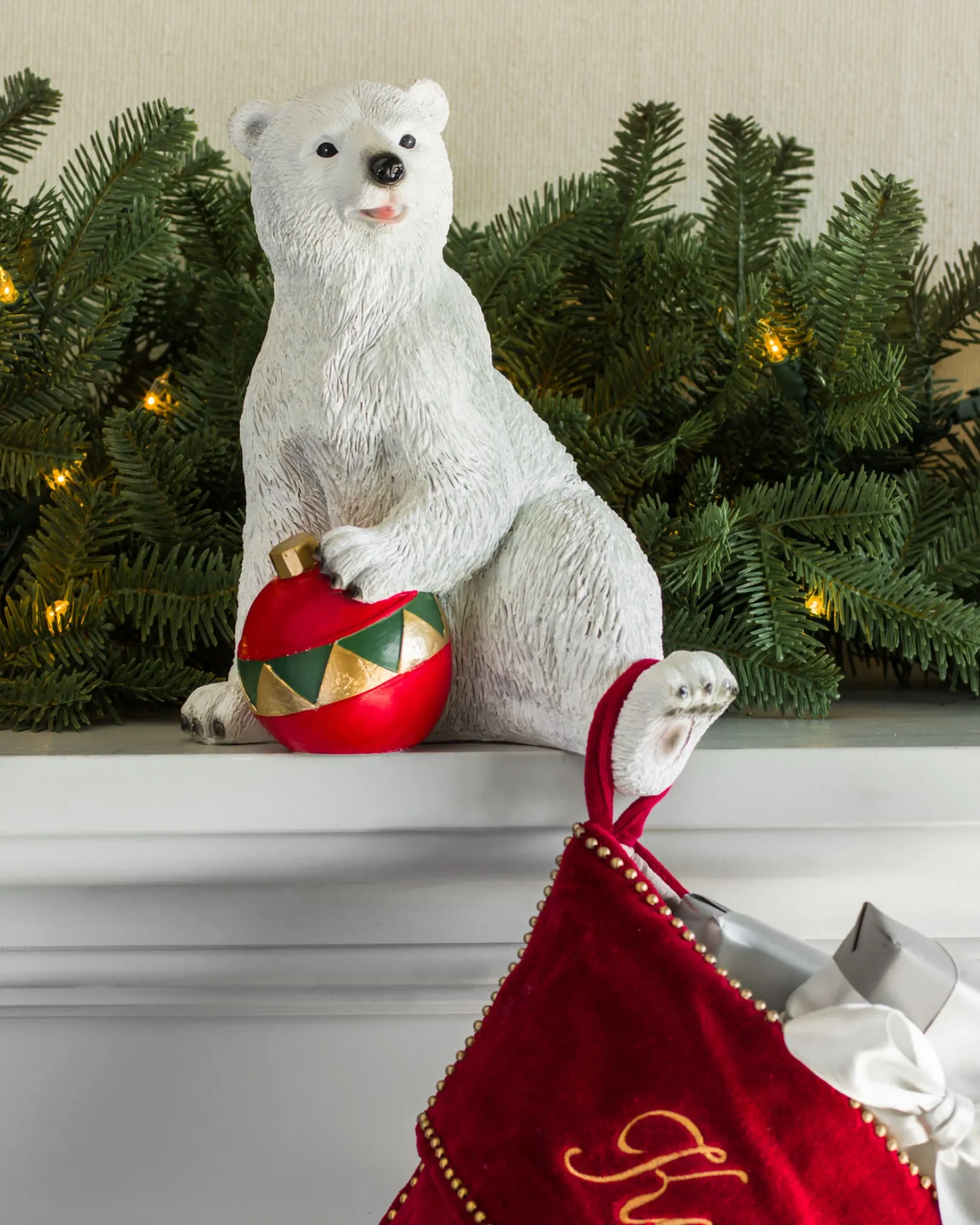 New Polar Bear Family Christmas Stocking Holders Stockings & Holders