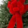 Discount Pre-Tied Christmas Tree Ribbon Bow Sets Ribbons