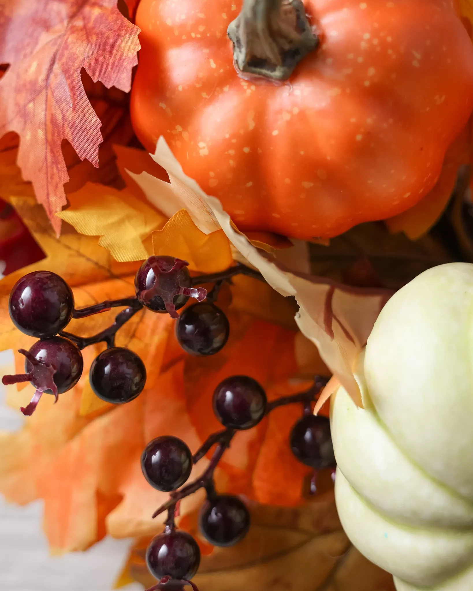 Pumpkin Patch & Berry Foliage Wreaths