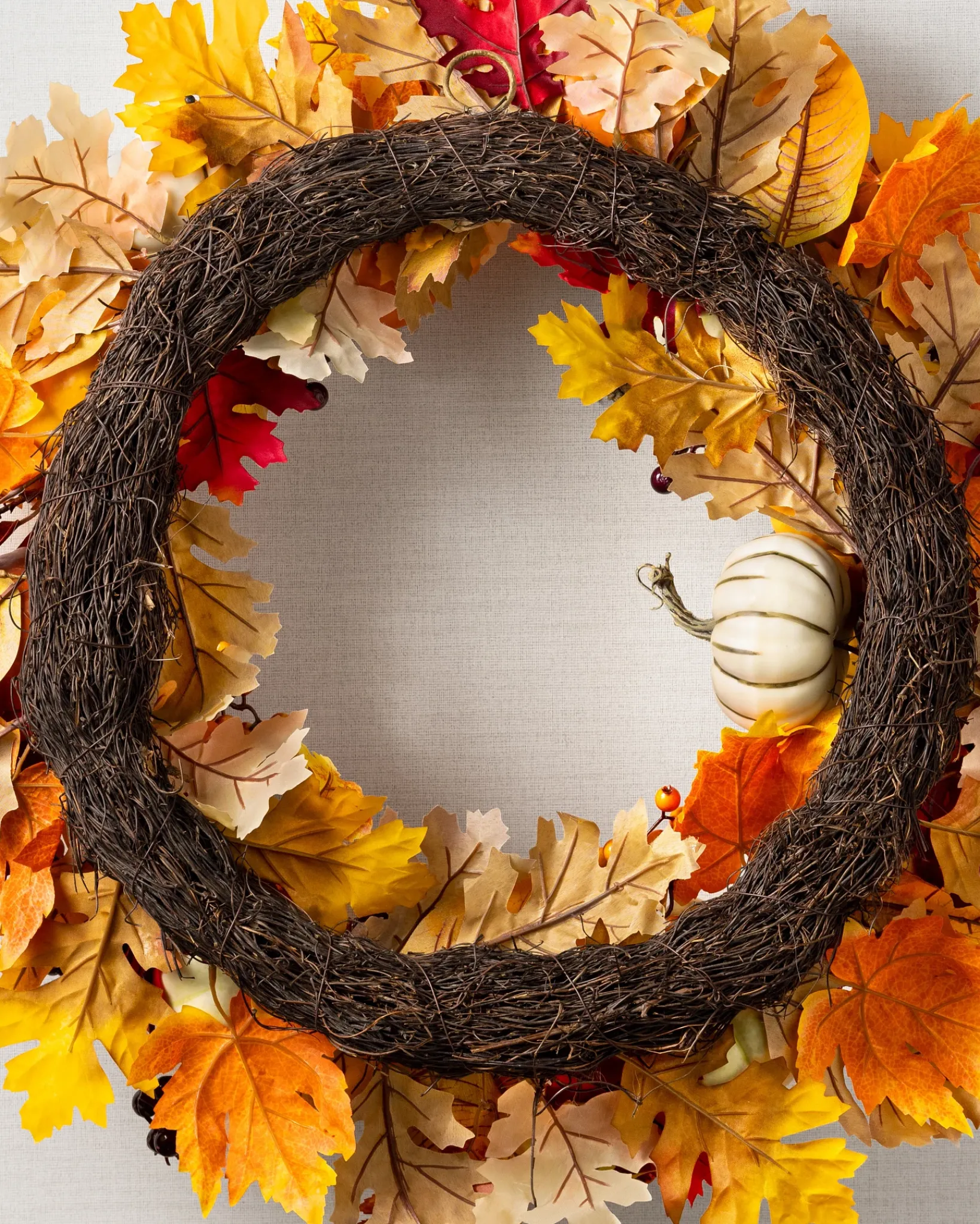 Pumpkin Patch & Berry Foliage Wreaths