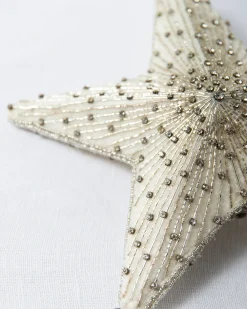 Hot Radiant Star Beaded Christmas Tree Topper Toppers