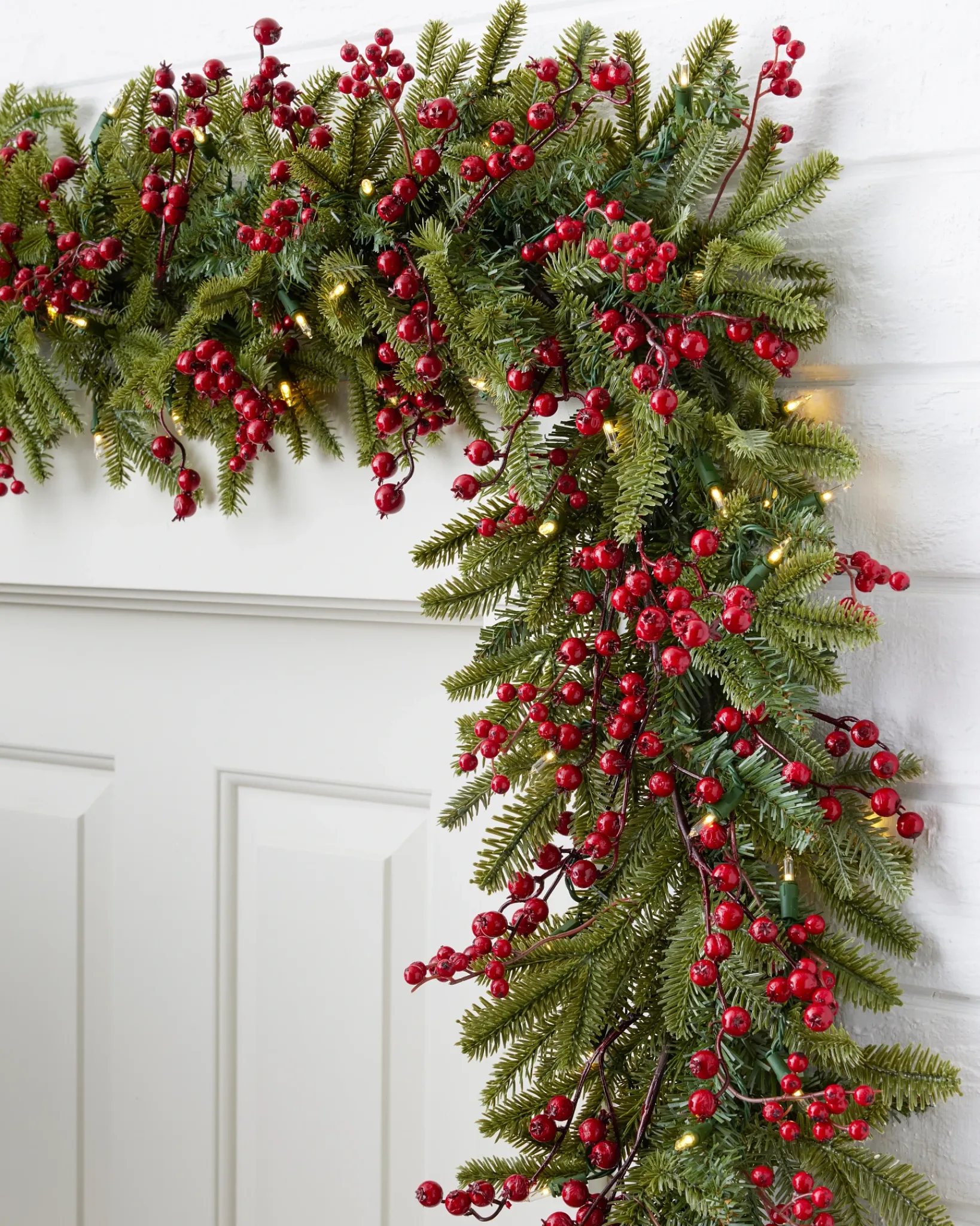 Hot Red Berry BH Fraser Fir® Foliage 30 - 42 Inch|5 - 7 Feet