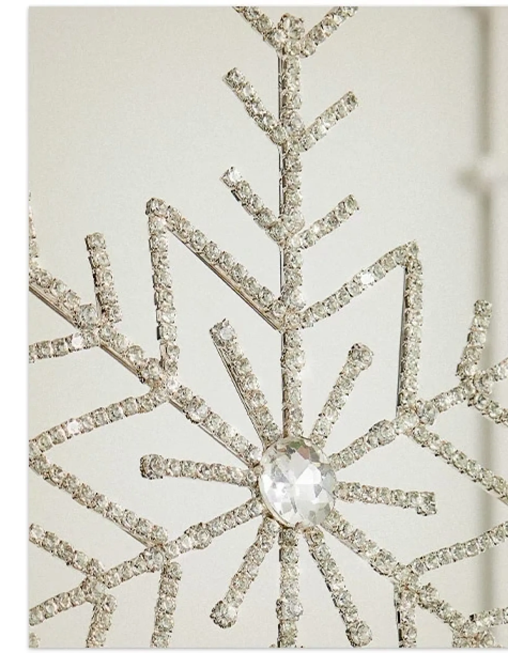 Online Rhinestone Snowflake Tree Toppers Toppers